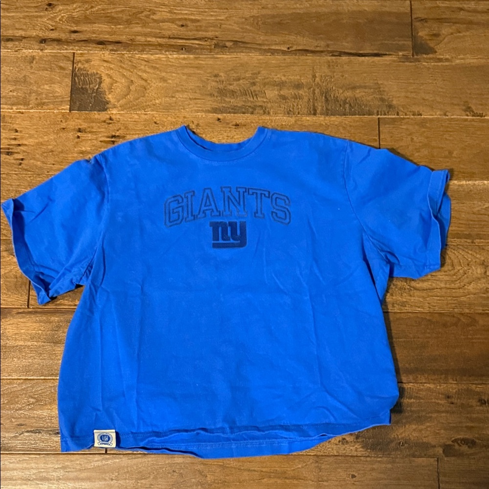 Nike Royal Blue Giants Logo Tee